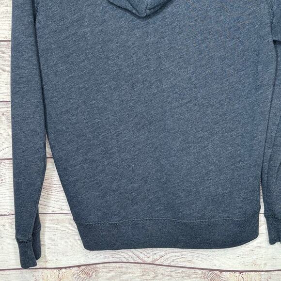 Abercrombie & Fite Men's Blue Gray Hooded Zip Up Sweatshirt Jacket Size XS - Picture 12 of 13